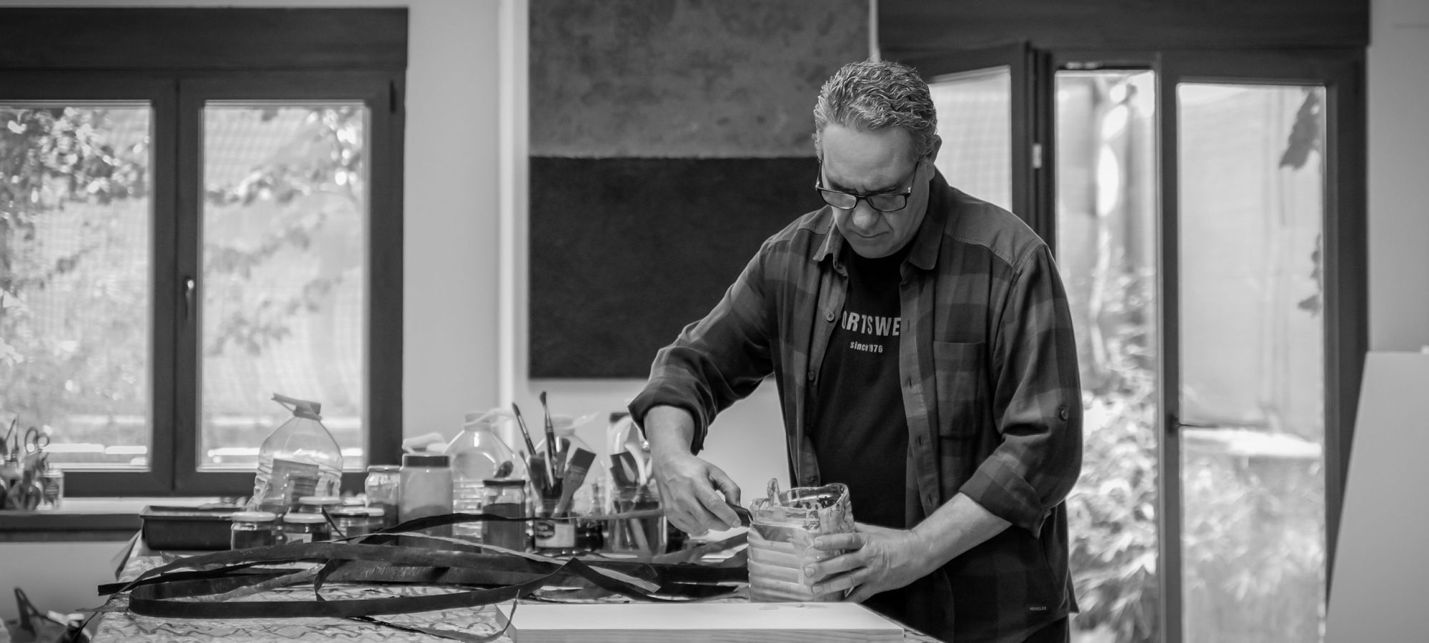 Diego Arribas - trabajo en el taller